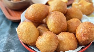 How To Make Fluffy Amagwinya puff Puff  Winter Meals Comfort Food [upl. by Ailemaj]