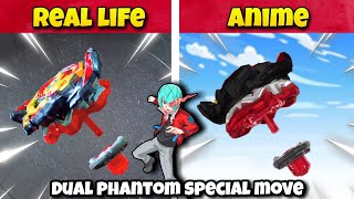 venom diabolos dual phantom special move in real life vs anime [upl. by Fen]