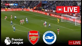 quotArsenal vs Brighton LIVE Epic Premier League Clash  Watch amp Chat with Usquot [upl. by Ashbey]