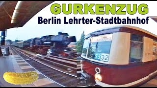 Lehrter Stadtbahnhof 1994  Gurkenzug  SBahn 477 0707 [upl. by De Witt]