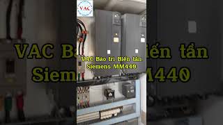 Bảo trì biến tần Siemens MM440 tại Bình Dương baotri maycnc suabientan vac cnc [upl. by Meggi260]