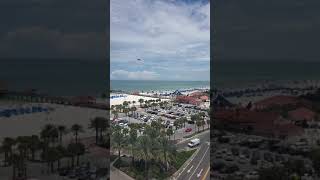 Birds Eye View of Clearwater Beach  shorts  Jimmys Crows Nest [upl. by Ivek]