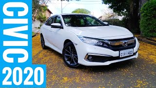 Honda Civic 2020 o que ele tem de diferente  Primeiro Contato  iCarros [upl. by Cosimo931]