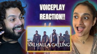 COUPLE REACTS TO Valhalla Calling  Miracle of Sound acapella VoicePlay ft JNONE [upl. by Alyl]