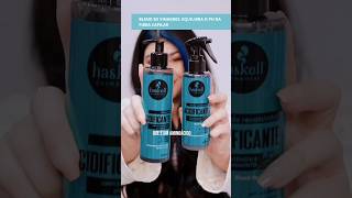 💚Acidificante Redutor de PH Haskell Shampoo Supermáscara e Fluido Reconstrutor [upl. by Evadnee]