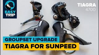 Shimano Tiagra 4700 Upgrade  Review [upl. by Ahsekram]