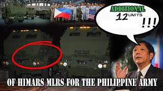 ADDITIONAL 12 UNITS OF HIMARS MLRS FOR THE PHILIPPINE ARMY [upl. by Fisher]