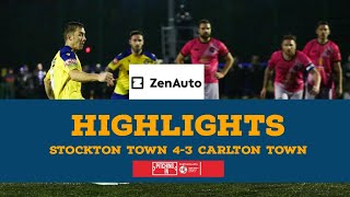 HIGHLIGHTS  Stockton Town 43 Carlton Town [upl. by Magdalene]