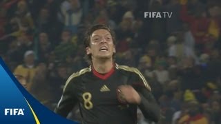 Ghana v Germany  2010 FIFA World Cup  Match Highlights [upl. by Owain]