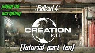 Fallout 4 Creation Kit Tutorial part 10 using enable markers [upl. by Hobbs]