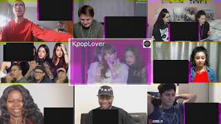 BLACKPINK  SO HOT THEBLACKLABEL Remix in 2017 SBS Gayodaejun  Reactions Mashup ver 2 [upl. by Connors987]