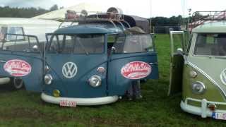 The VW Aircooled Festival  Beautiful Budel 2013 Holland Samba Bus Kever Beetle [upl. by Cavuoto956]