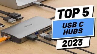 Top 5 BEST USBC Hubs of 2023 [upl. by Noraf81]