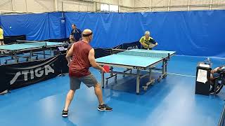 2024 NSW veterans div 2 Johnathan Domingo vs Chee Yow set one [upl. by Eikcir699]