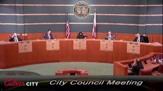 Culver City  City Council Meeting  022624 [upl. by Adelaja]