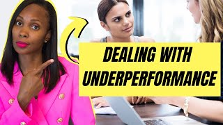 THIS is why your team member is underperforming dealing with underperforming employees [upl. by Hokanson]