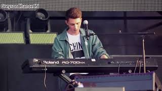 Greyson Chance——Waiting Outside The Lines Live at Shanghai Daydream Festival [upl. by Osmund]