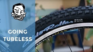 Tubeless Conversion on Maxxis Holy Rollers [upl. by Januarius]