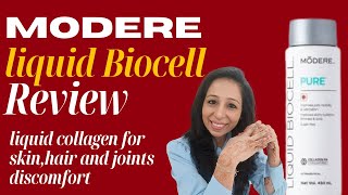 Modere Liquid Biocell Review Liquid Collagen for skin hair and joints pain Benefits of Collagen [upl. by Sivrahc359]