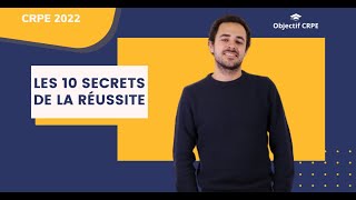 CRPE 2022  les 10 secrets de la réussite [upl. by Amalita]