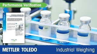 quotHow to Ensure Compliance with Performance Verification  METTLER TOLEDO Industrial  en [upl. by Ahsitan]