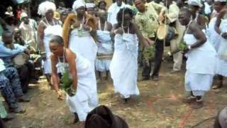 Orisha Dance from Ijebu during Oshun festival in Osogbo Nigeria [upl. by Ddene831]