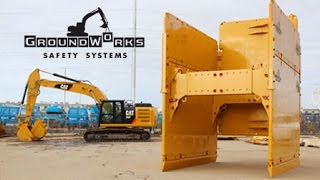 Groundworks Trench Shoring  Universal Connector System [upl. by Lorou]