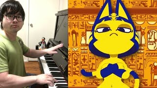 Camel by Camel on Piano Egyptian Cat Animal Crossing Song [upl. by Marb125]