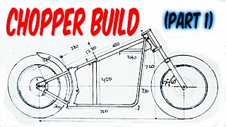 Chopper Build  Soft Tail Part 1 2020 [upl. by Bartle]