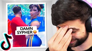 Reacting to SypherPK TIKTOKS big mistake [upl. by Abramson872]