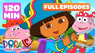 Dora FULL EPISODES Marathon ➡️  3 Full Episodes  120 Minutes  Dora the Explorer [upl. by Gee]