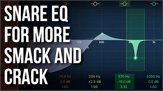 Snare EQ For More Smack amp Crack [upl. by Ennaihs]