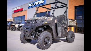 2024 Polaris® Ranger SP 570 Premium Polaris Pursuit Camo Walkaround [upl. by Aihsoj37]