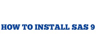 Cara Install SAS 9  How To Install Statistical Analysis System 9 [upl. by Sukhum]