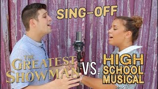 The Greatest Showman vs High School Musical SINGOFF [upl. by Aniles]