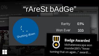 How to get quotNever Turning That On Againquot Badge in Roblox Windows 10 OS [upl. by Irtimed]