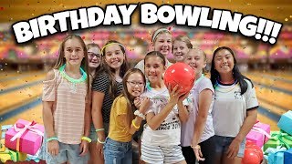 BOWLING BIRTHDAY PARTY Evan Got Scammed at the Arcade Jillians 11th Birthday Present Haul [upl. by Kenaz140]