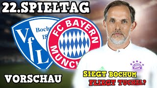 Gewinnt Bochum Fliegt Tuchel Bochum vs Bayern ⚽ 22Spieltag 2324 ⚽Vorschau amp Tipp [upl. by Tom]