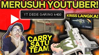 RUSUHKAN YOUTUBER PAKE KRISS CRB GENDONG 1 TEAM BEBAN  Gameplay Point Blank Zepetto Indonesia [upl. by Tigirb]