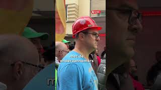 Solidariteit met de Audiwerknemers en onderaannemers ✊ audi werk [upl. by Sira420]