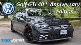 2023 Volkswagen Golf GTI 40TH Anniversary Edition Review [upl. by Katusha199]