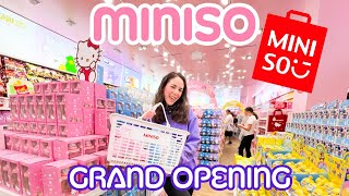 MINISO Grand Opening  Store Tour   100th US Store [upl. by Carter]