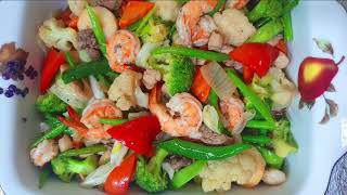 Yummy CHOP SUEY Recipe  Chicke and Seafood Chop Suey Recipe  MORLEYS Cook and Eat [upl. by Lorrimer]