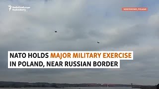 Sending A Message NATO Holds Major Military Exercise In Poland Near Russian Border [upl. by Yk]