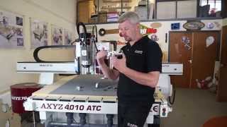 Tangential Knife  CNC Router  AXYZ International [upl. by Herbst528]