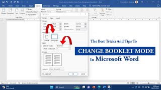 The best tricks and tips to change booklet mode in Microsoft Word [upl. by Jaella860]