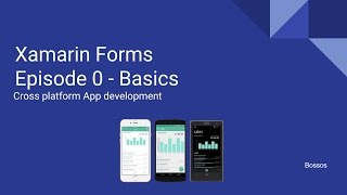 Xamarin tutorial Episode 0  Basics [upl. by Roberts]