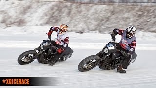 HarleyDavidson Ice Racing featuring the HD Street [upl. by Normak]