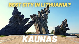 Kaunas City Trip  Best city in Lithuania  What to see in Kaunas [upl. by Latsyrhk]