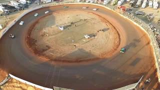 Sharp Mini Late Models at the Winter Freeze Screven Motor Sports Complex 2017 [upl. by Olinad882]